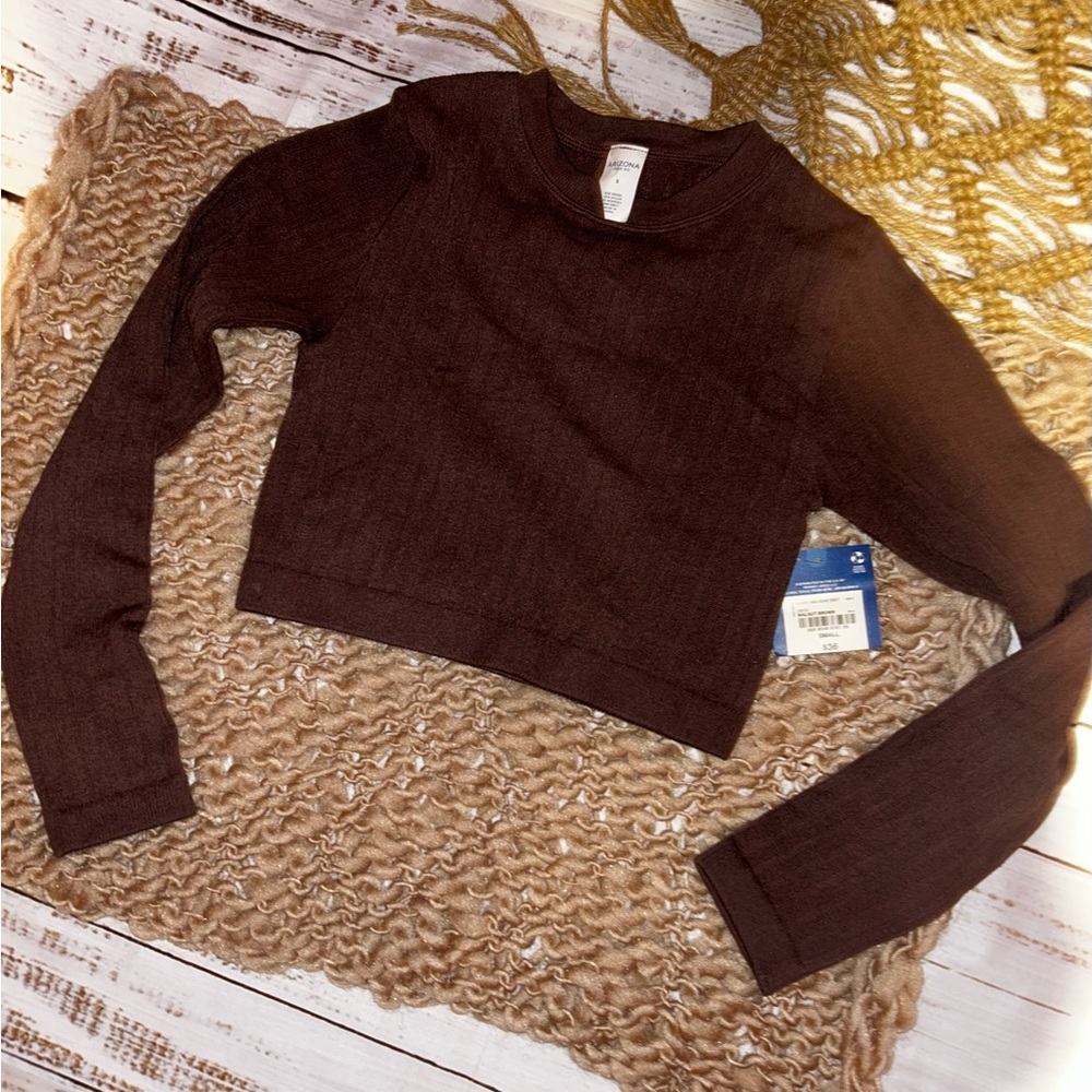 Arizona Jean Company Walnut Brown Top